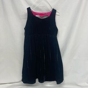 D-Signed Black Velvet Dress Size M